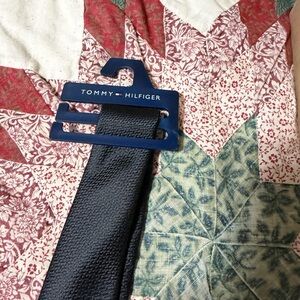 Tommy Hilfiger Navy Textured Tie